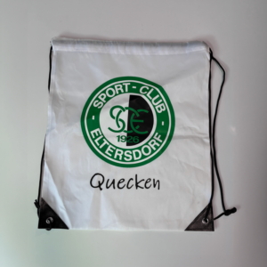Kordelrucksack / Jutebeutel
